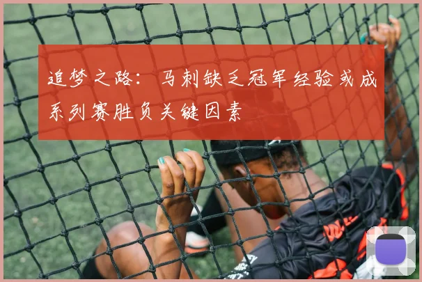 追梦之路：马刺缺乏冠军经验或成系列赛胜负关键因素